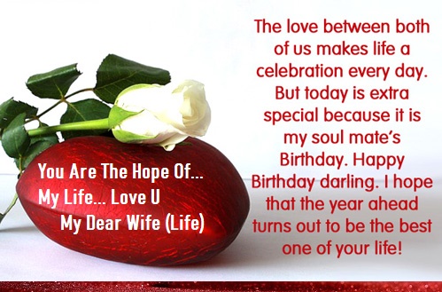 Featured image of post Happy Birthday Wishes For Wife Quotes : So, what are you waiting for?