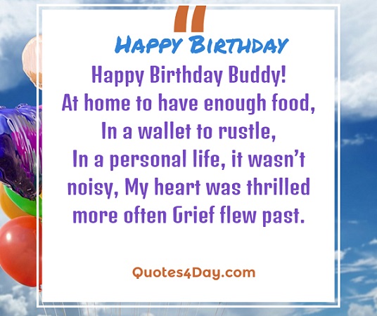 365 Happy Birthday Wishes For Best Friend Quotes4day