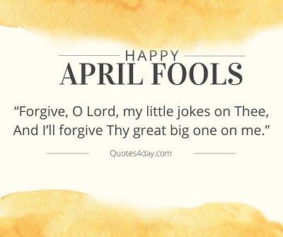 April fool day quotes