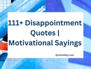 Best Disappointment Quotes