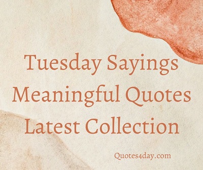 Best Tuesday Quotes