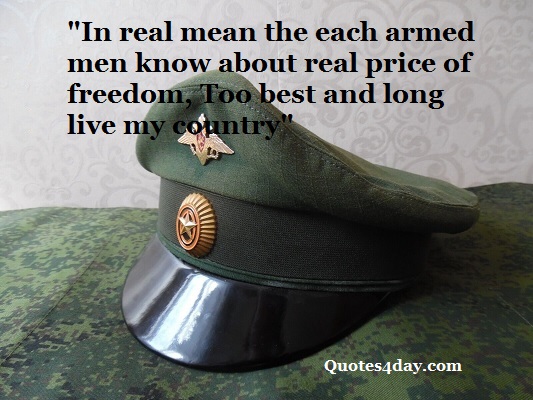 Quotes for Armed forces