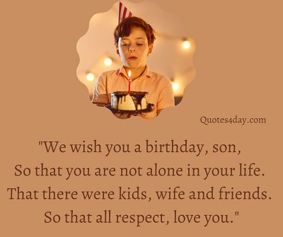 999+ Happy Birthday Wishes For Son | Messages | Quotes {2023} | Quotes4Day