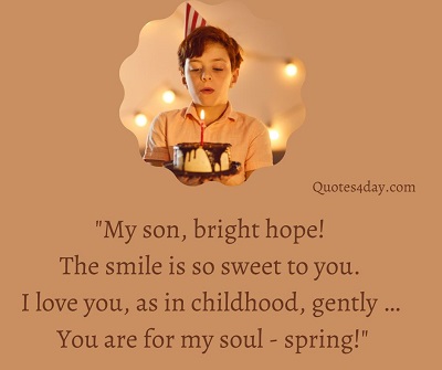 heartfelt birthday wishes for son