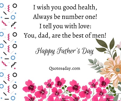 Nice Sayings On Father's Day