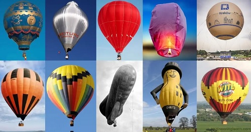 Types of Hot Air Balloons